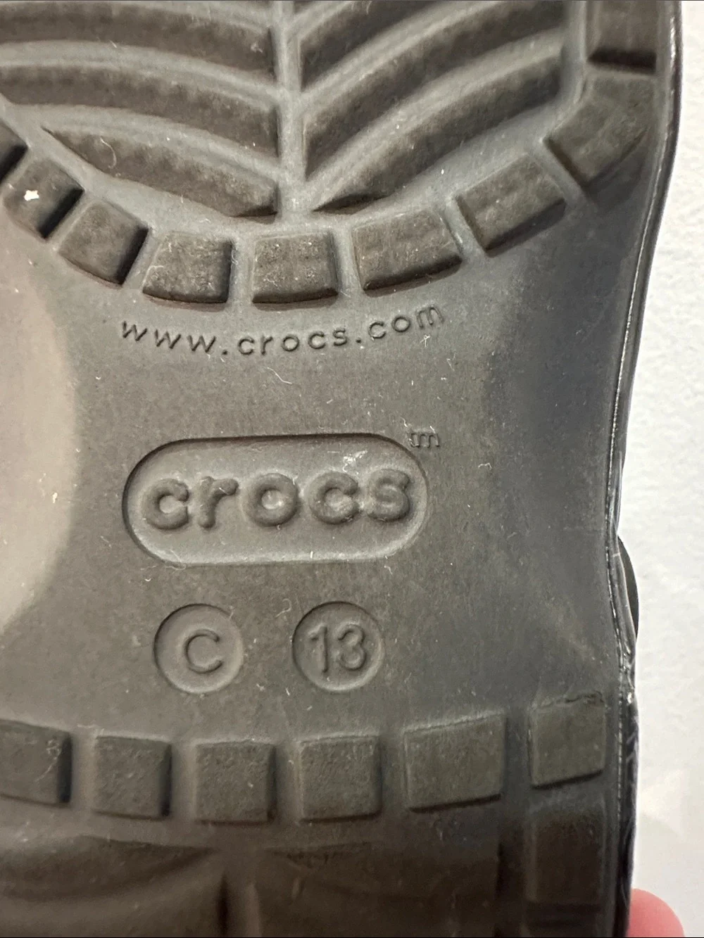 CROCS Kids Black Clog Sandals with Yellow Batman Logo